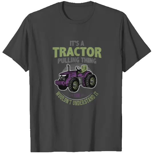 tractor pulling, tractor pulling racing, tractors T Shirts