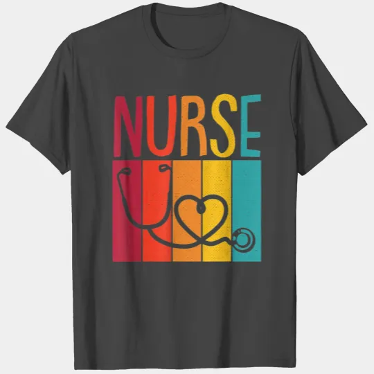 Nurse Retro Registered RN Nursing Student T Shirts