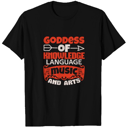 Sarasvati Hindu Goddess T Shirts