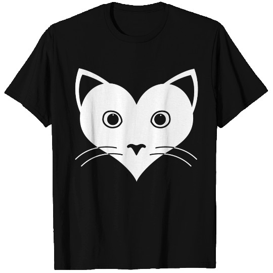 Cat lover icon T Shirts