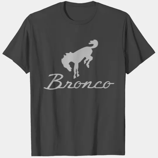 Ford Bronco Gray birthday chirstmas present trend T Shirts