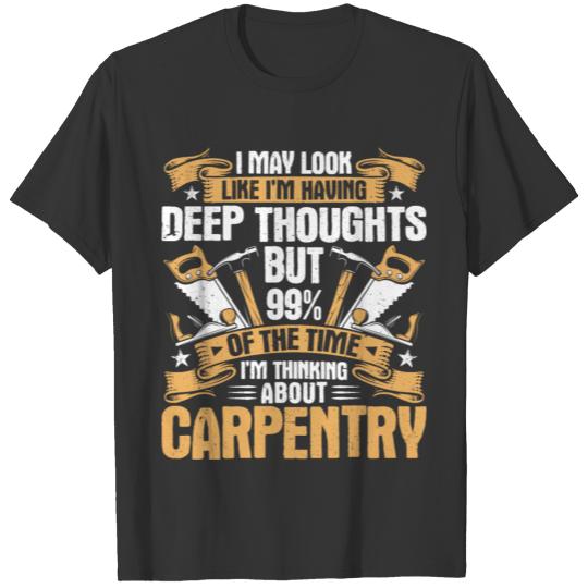 Carpenter Carpentry Joiner Wright T-shirt