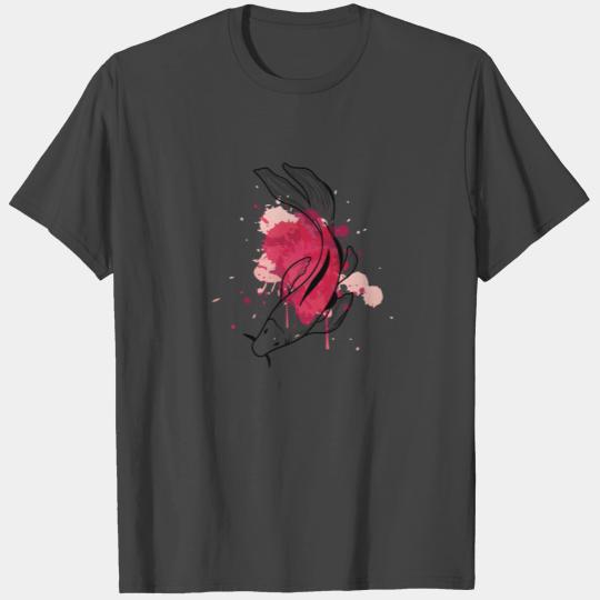 Watercolor Koi Fish T Shirts