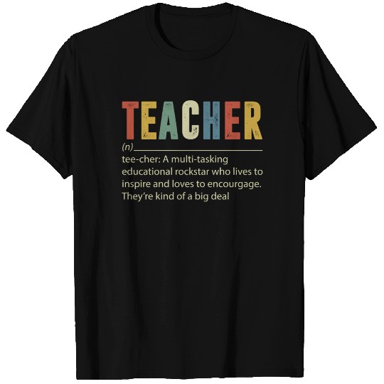 Teacher Multi tasking Educational Rockstar T Shirts