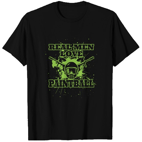 Paintball Paintball Player Gotcha Team T Shirts