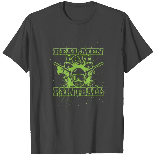 Paintball Paintball Player Gotcha Team T Shirts