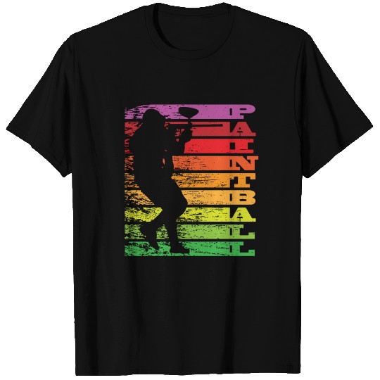 Paintball Paintball Player Gotcha Team T Shirts