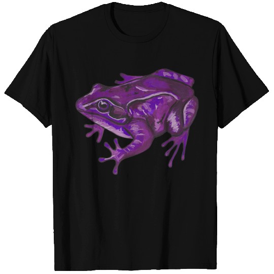 Violet tropical frog T Shirts