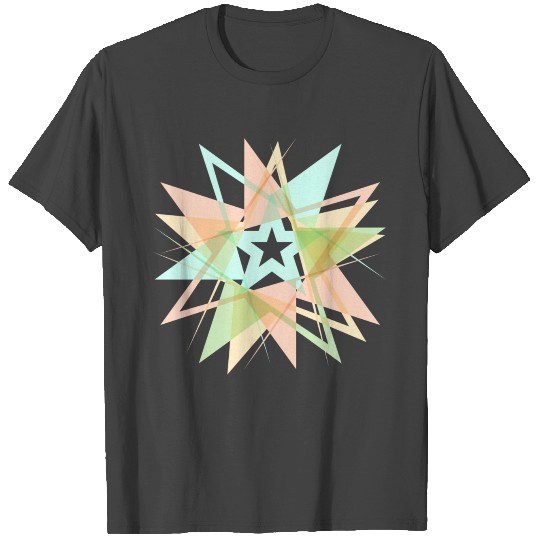 Pastel Stars T Shirts