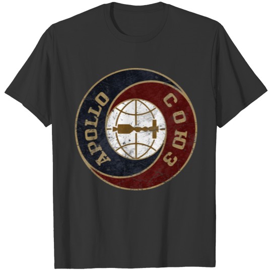 Apollo Soyuz NASA Roscosmos Space Mission T Shirts