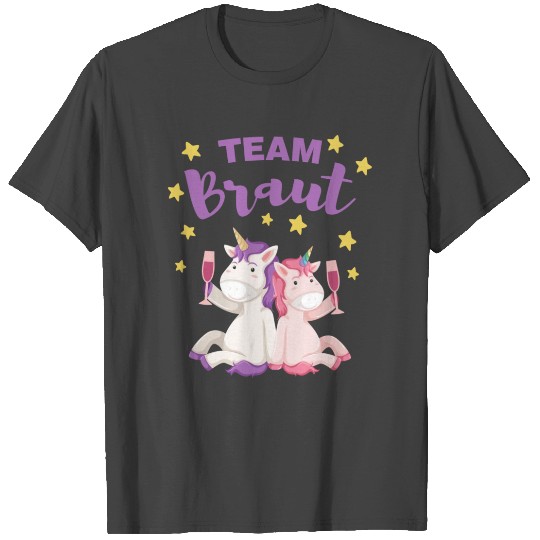 Team bride bachelorette gift wedding marriage T Shirts