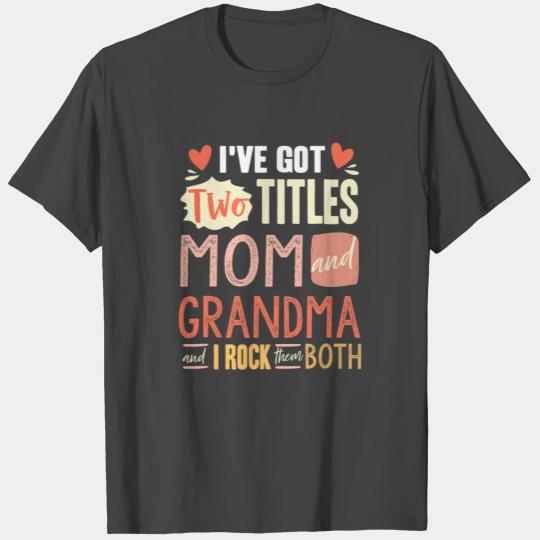 Mother's Day T Shirts for Grandma Mother in Law