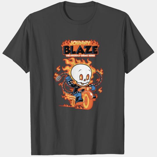 Fire ghost - casper T Shirts