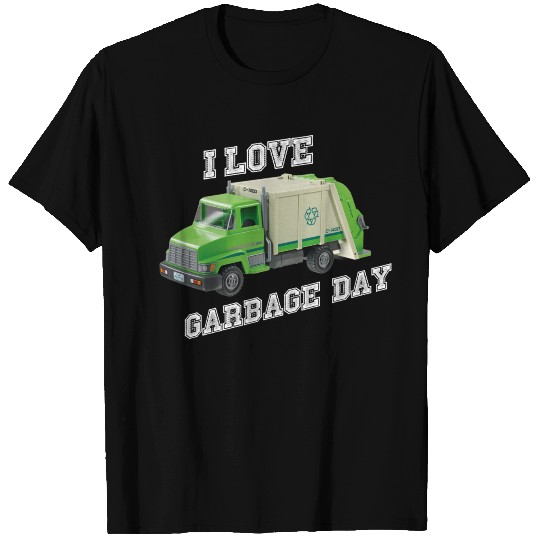 I Love Garbage Trucks (2) T Shirts