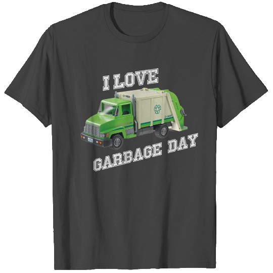 I Love Garbage Trucks (2) T Shirts