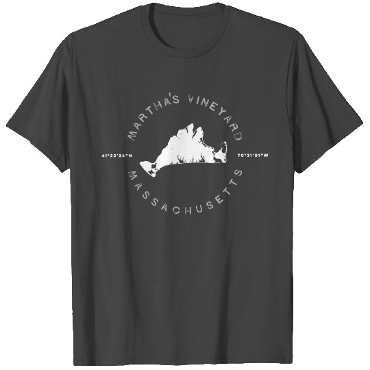 Martha'S Vineyard Massachusetts Graphic Vintage T Shirts