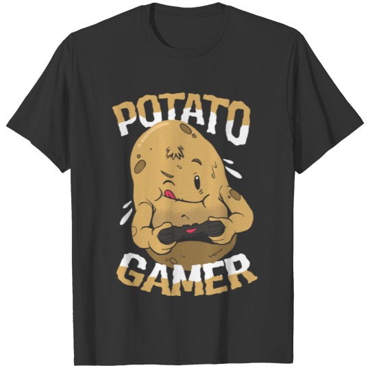 Potato Gamer Zocker Gaming T-shirt