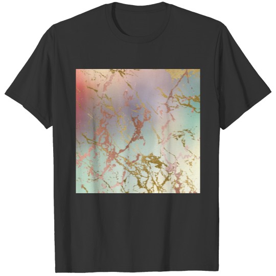 Colorful Mixed Color Abstract Watercolor T Shirts