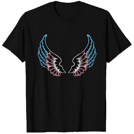 Transgender Pride Wings T Shirts