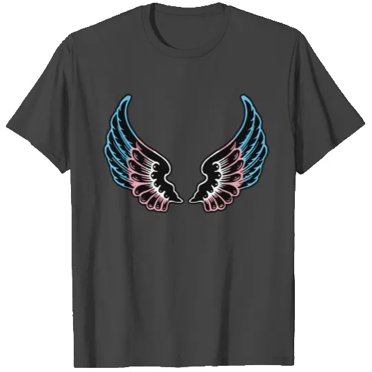Transgender Pride Wings T Shirts