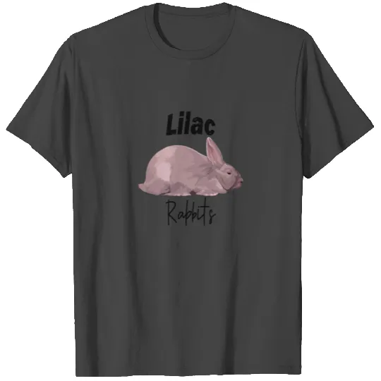 Lilac rabbits T Shirts