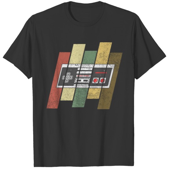 Retro Video Game Vintage Gaming Distressed Gift Te T-shirt
