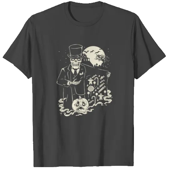 Horror Art Skeleton Candyman Psychobilly Lowbrow A T Shirts