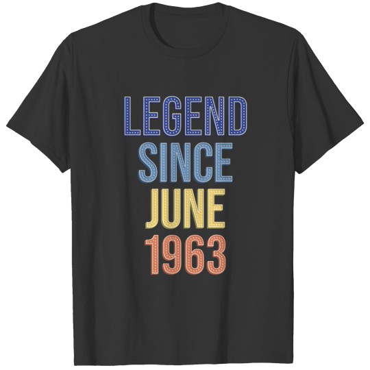 1963 Birthday Shirt April 1963 Vintage 58th Birth T-shirt