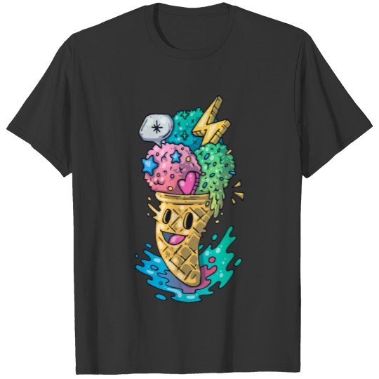 Live ice cream T-shirt