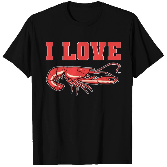 Lobster I Love Lobster T Shirts