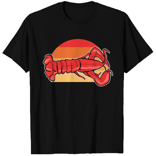 Lobster Crawfish Crayfish Seafood Red Lobster T Shirts