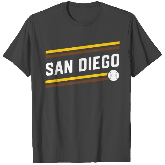 Cool San Diego Baseball Home Run Gift T Shirts