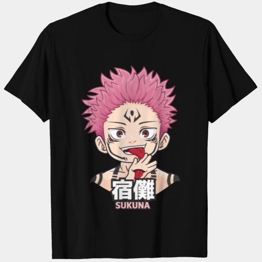 Sukuna Chibi Kanji T Shirts