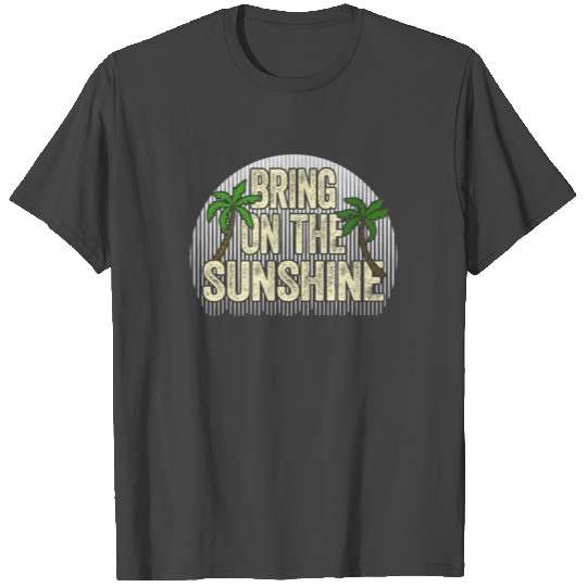 Bring On The Sunshine Vintage Rainbow T Shirts