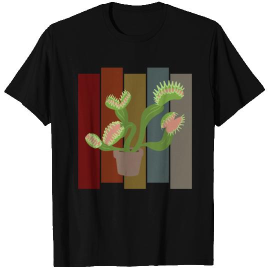 Venus fly trap retro T Shirts