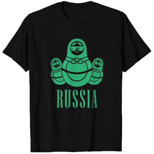 Russia Matryoshka USSR Doll Gift Soviet T Shirts