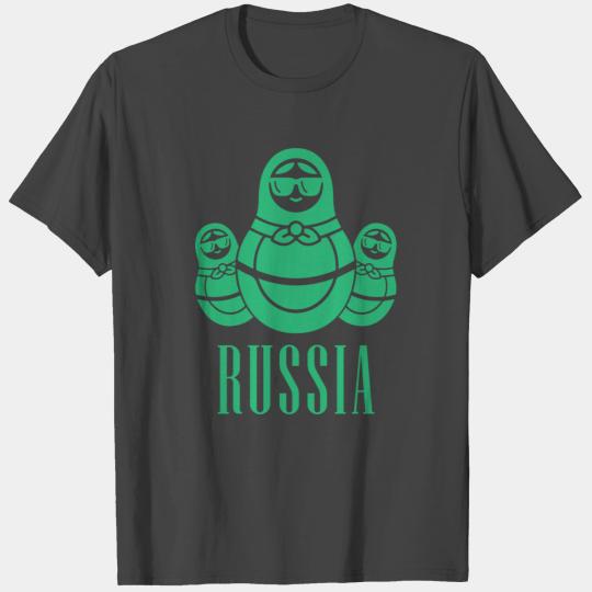 Russia Matryoshka USSR Doll Gift Soviet T Shirts