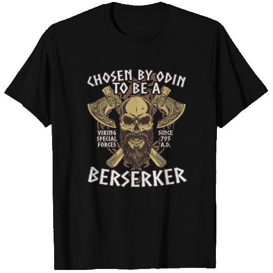 Berserker Viking Special Forces T Shirts