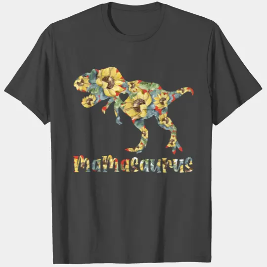 Mamasaurus T rex Mom Dino Dinosaur Mommysaurus T Shirts