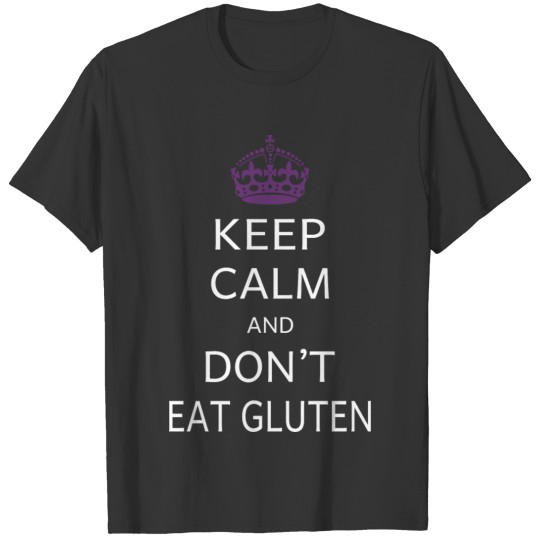 Gluten Free Funny Gluten Is Evil Celiac Disease T-shirt