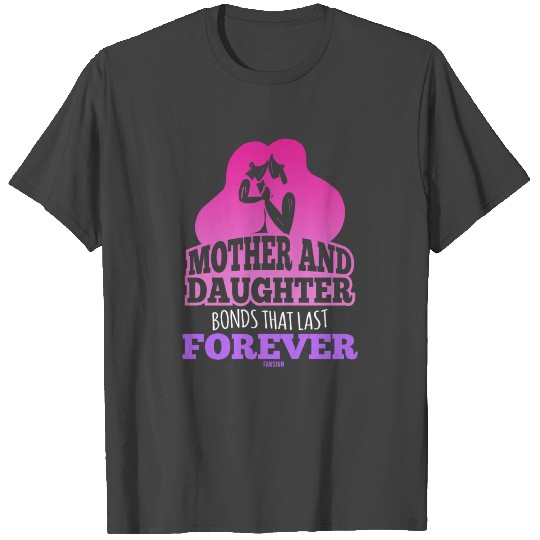 Mother and daughter girlfriend girls T Shirts