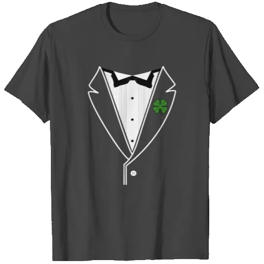 Shamrock Tuxedo w/ White Lapel T Shirts