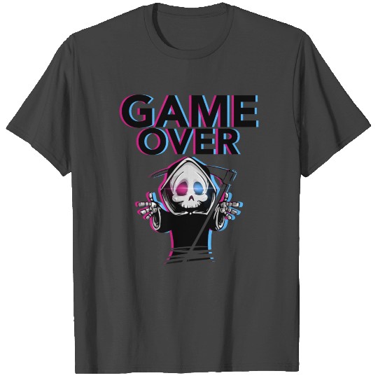Game over grim reaper T Shirts