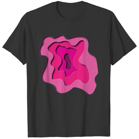3D pond with shades of pink! T Shirts