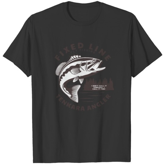 Tenkara Angler Fixed Line Fly Fishing T-shirt