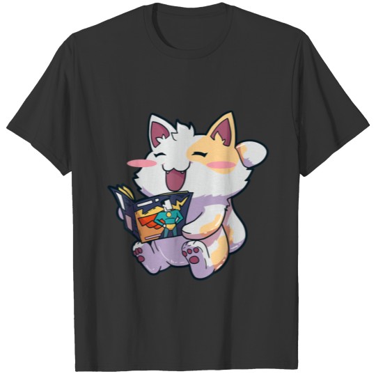Anime Cat Comics Kawaii Neko T Shirt T-shirt