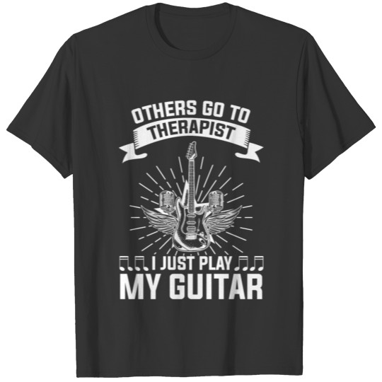 Guitar Therapist Guitarist Acoustic Guitar T-shirt