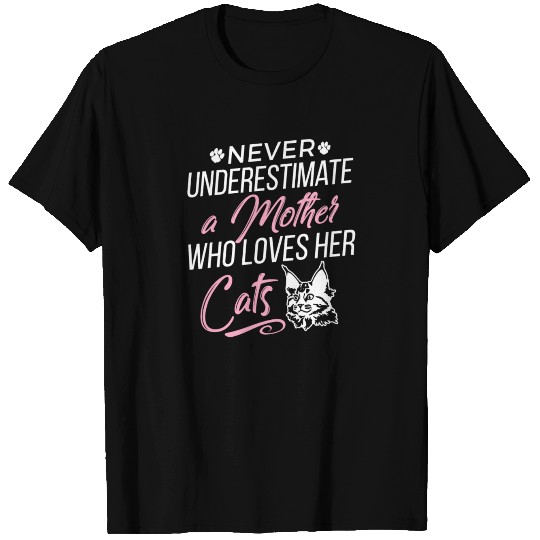Cat Mom T Shirts