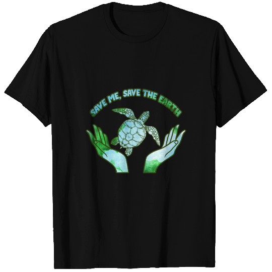 Turtle - Summer Chill Vibe - Nature Awareness Art T Shirts