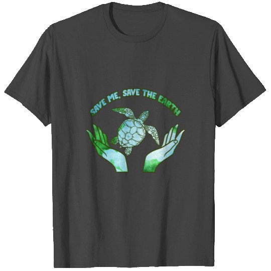 Turtle - Summer Chill Vibe - Nature Awareness Art T Shirts
